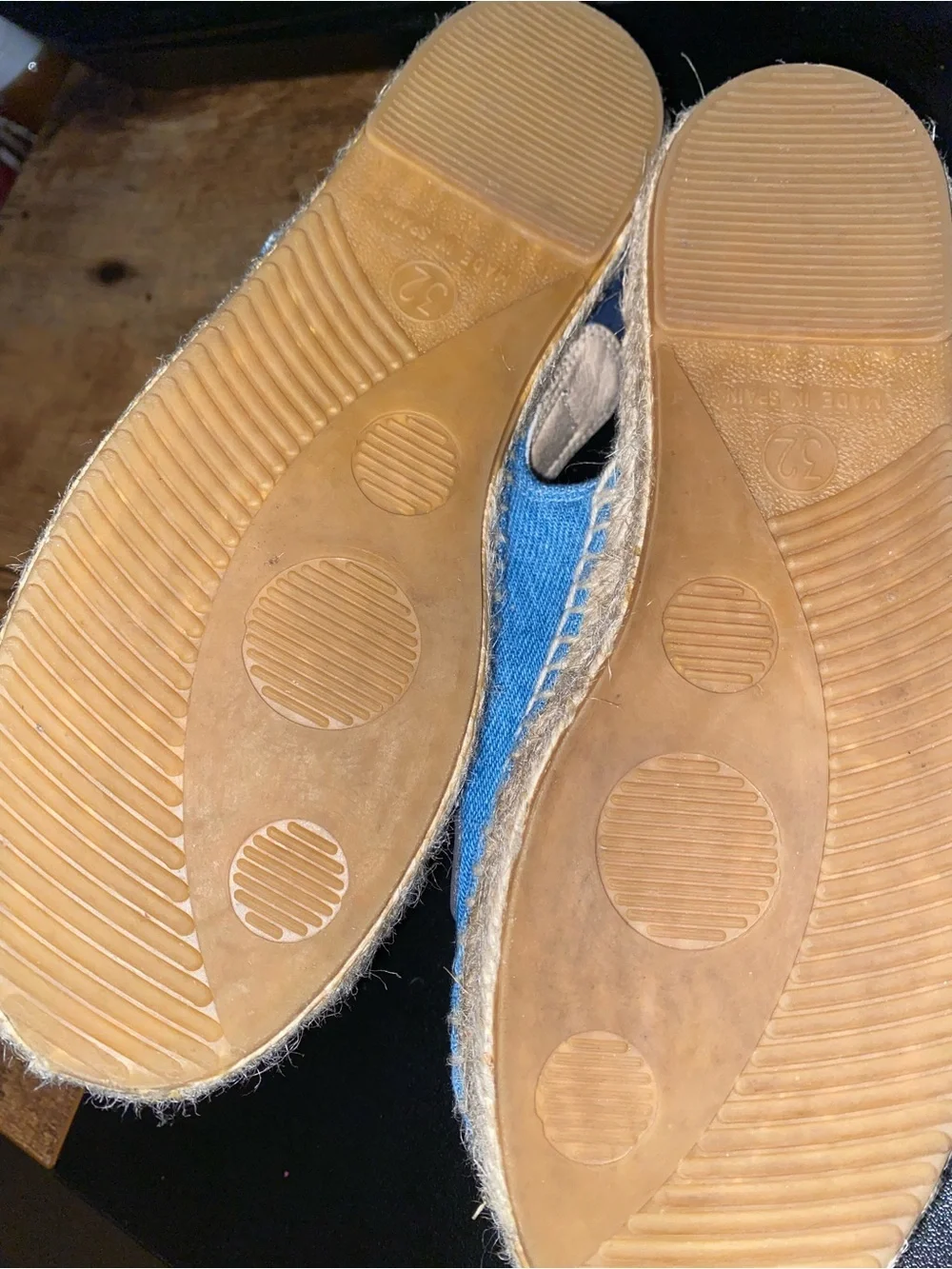 Stella McCartney Blue Denim Butterfly Patchwork Espadrille Slingback Sandals 32